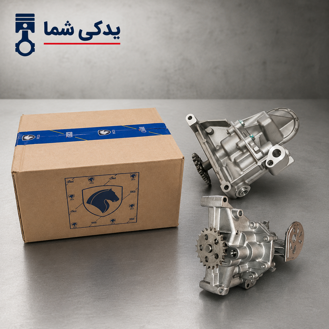 اویل پمپ موتور TU5 خودرو 206 تیپ 5 و 405 اس ال ایکس و پارس TU5  ایساکو